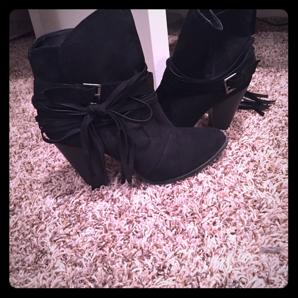 Black booties